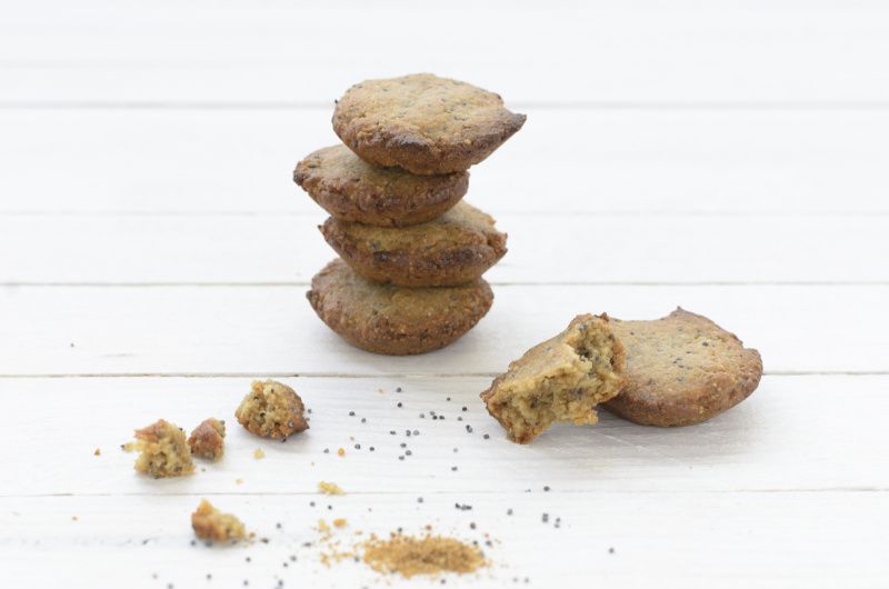 Biscuits sans gluten citron pavot - La Faim Des Délices